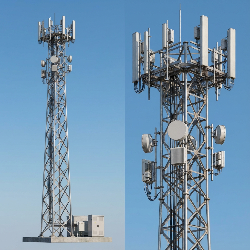 Mobile connecting to Cell Tower